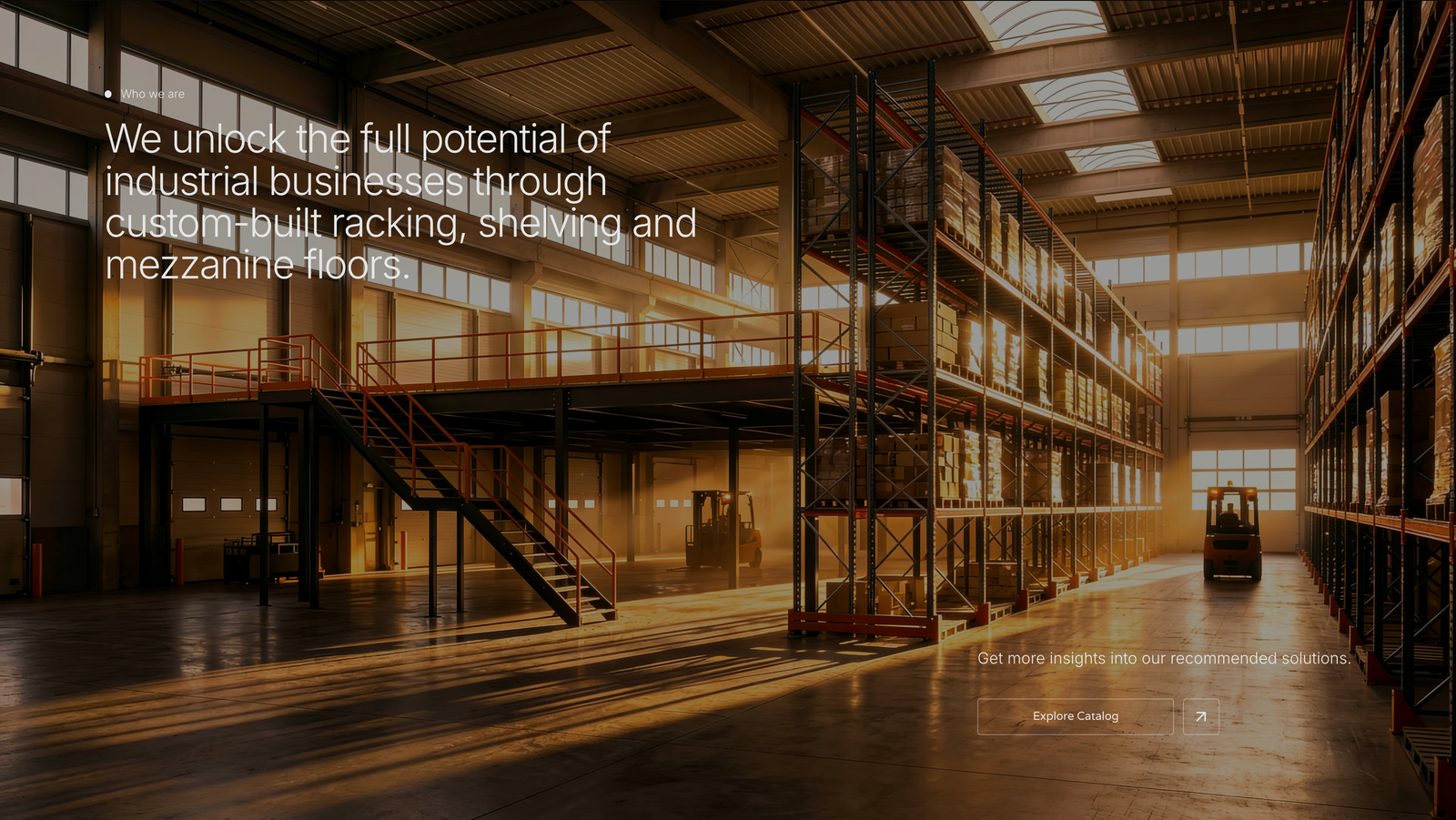 Shelving SA Website full showcase